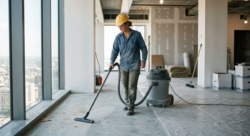 Construction Debris Cleanup in Madison, WI
