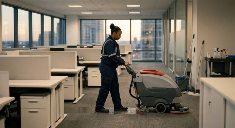 Commercial Floor Cleaning in Frisco, TX