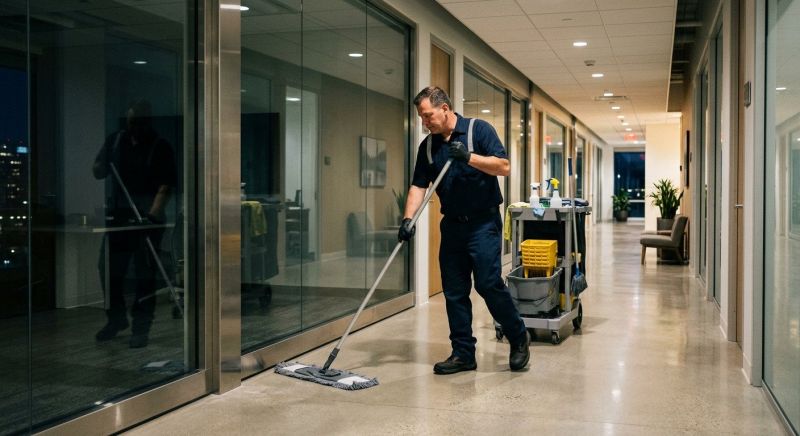 Commercial Floor Cleaning in Frisco, TX