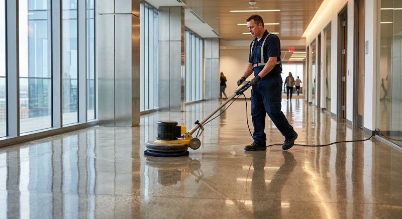 Commercial Floor Shining in Framingham, MA