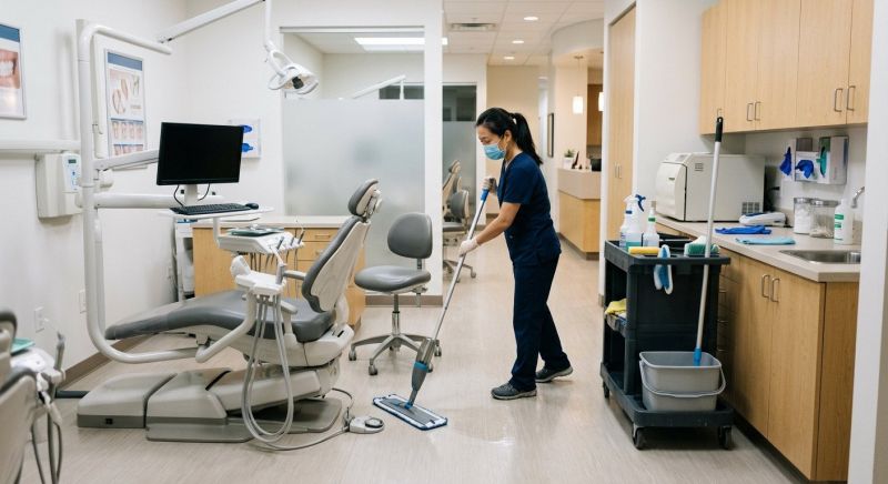 Dental Clinic Cleaning in Frisco, TX