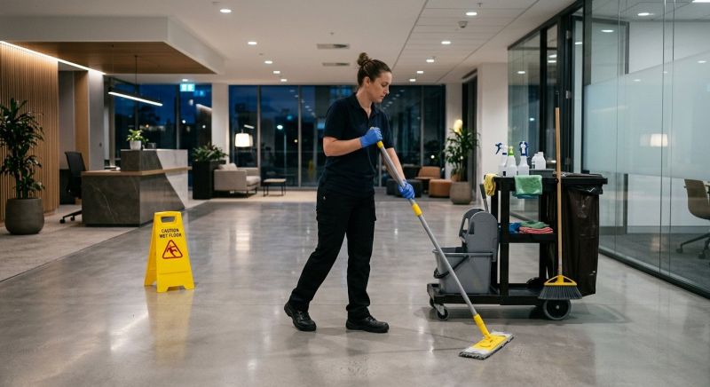 Janitorial Mopping Service in Frisco, TX