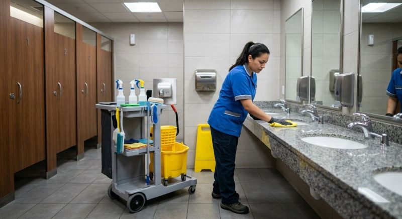 Office Bathroom Cleaning in Georgetown, TX