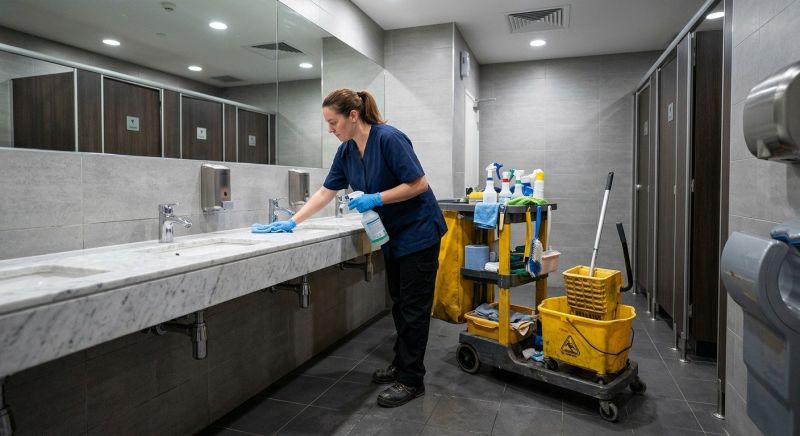 Office Bathroom Cleaning in Kerrville, TX