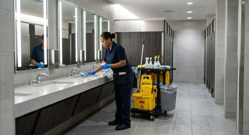 Restroom Cleaning in Conroe, TX